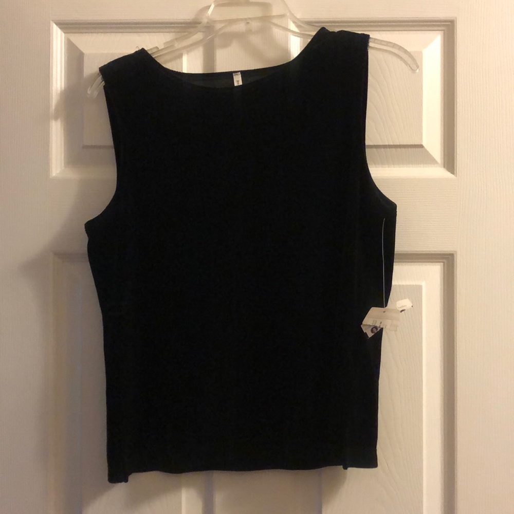 Velvet Shift Top